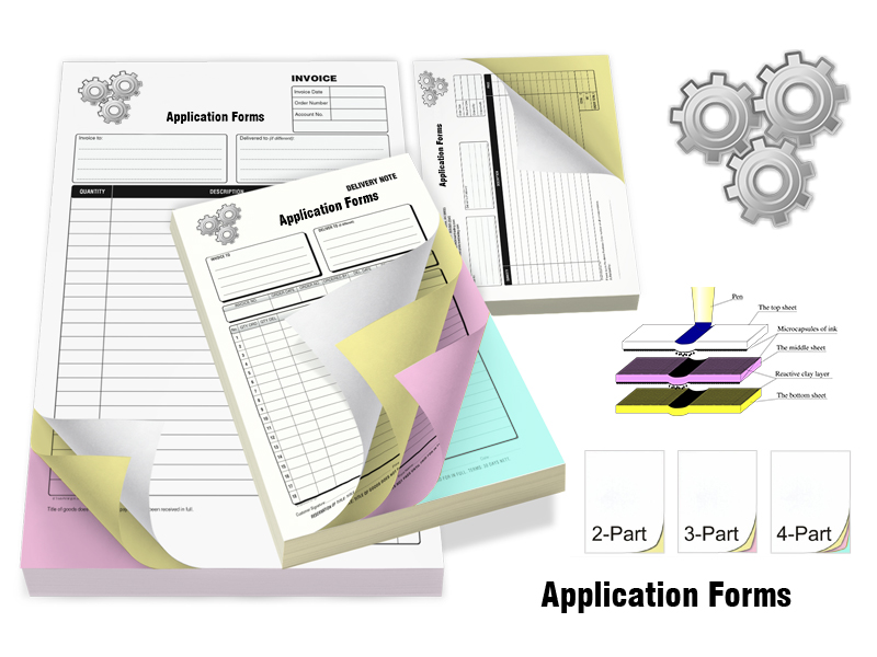 Premium Application Forms printing USA Premium Application Forms printing USA