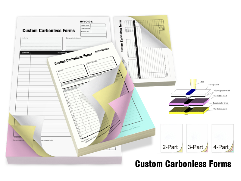 Premium Custom Carbonless Forms printing USA Premium Custom Carbonless Forms printing USA