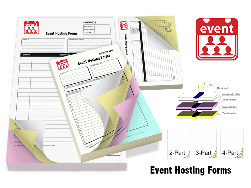 Premium Event Hosting Forms printing USA Premium Event Hosting Forms printing USA