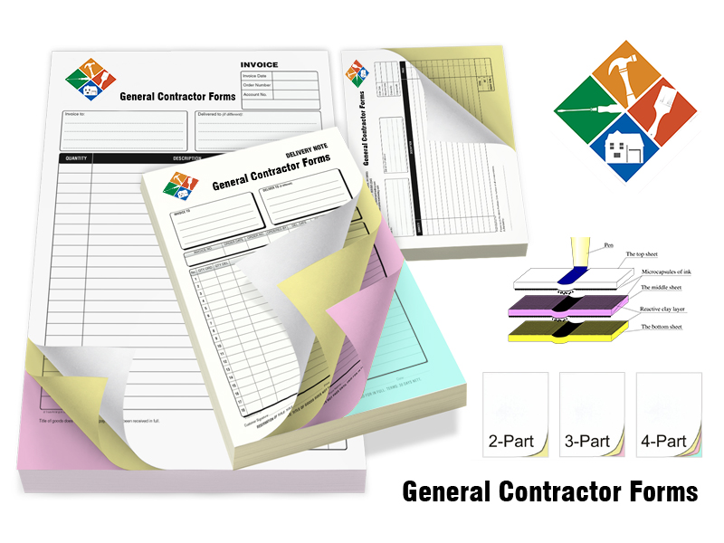Premium General Contractor Forms printing USA Premium General Contractor Forms printing USA