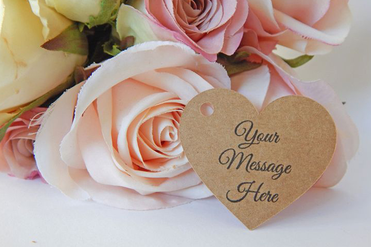 Premium Mini Heart Tags printing USA Premium Mini Heart Tags printing USA