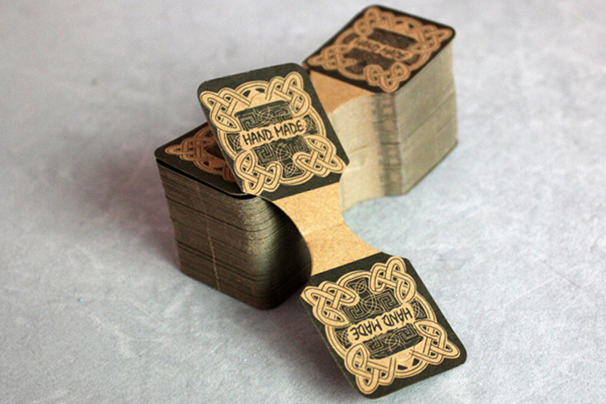 Premium Standard Fold Over Tags printing USA Premium Standard Fold Over Tags printing USA