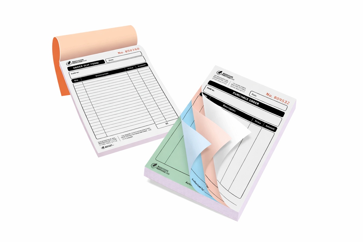 Premium Carbonless Forms Booklets printing USA Premium Carbonless Forms Booklets printing USA